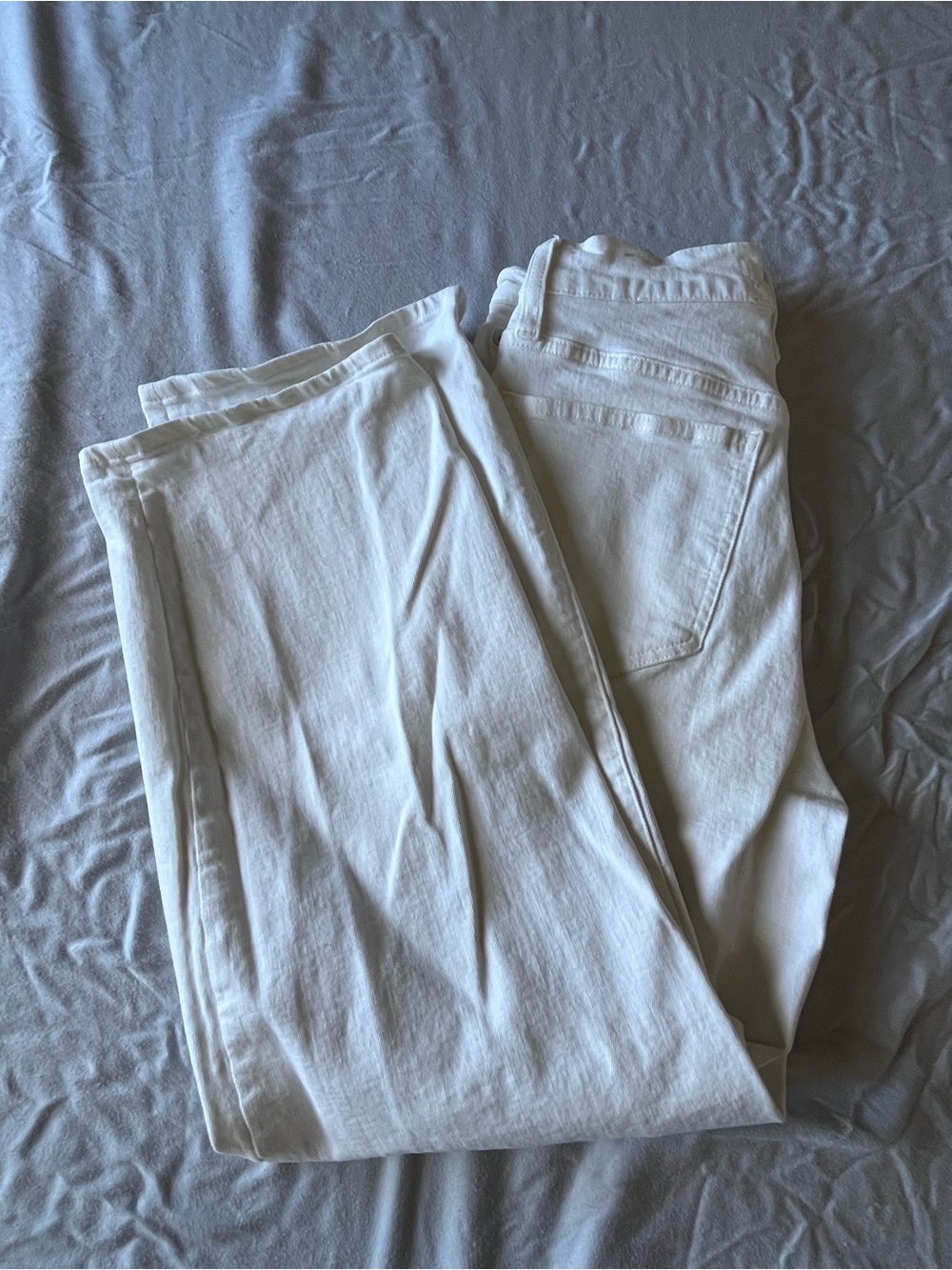 Madewell – the perfect vintage wide leg crop - white jeans